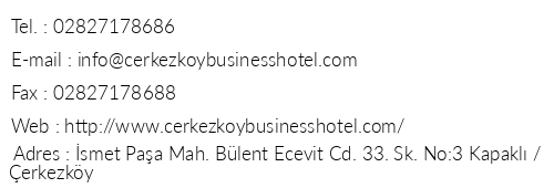 erkezky Business Hotel telefon numaralar, faks, e-mail, posta adresi ve iletiim bilgileri